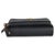 2020s Black Grained Calfskin Caro Double Pouch For Sale - Image 5 of 9