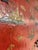 1980s Baker Furniture Red Lacquered Chinoiserie Secretary From Their McMillen Collection For Sale - Image 5 of 12
