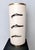 Beige Varnished Metal and Brass Umbrella Stand, 1950s For Sale - Image 15 of 15