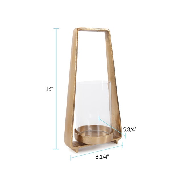 Metal Campton Lantern For Sale - Image 7 of 10