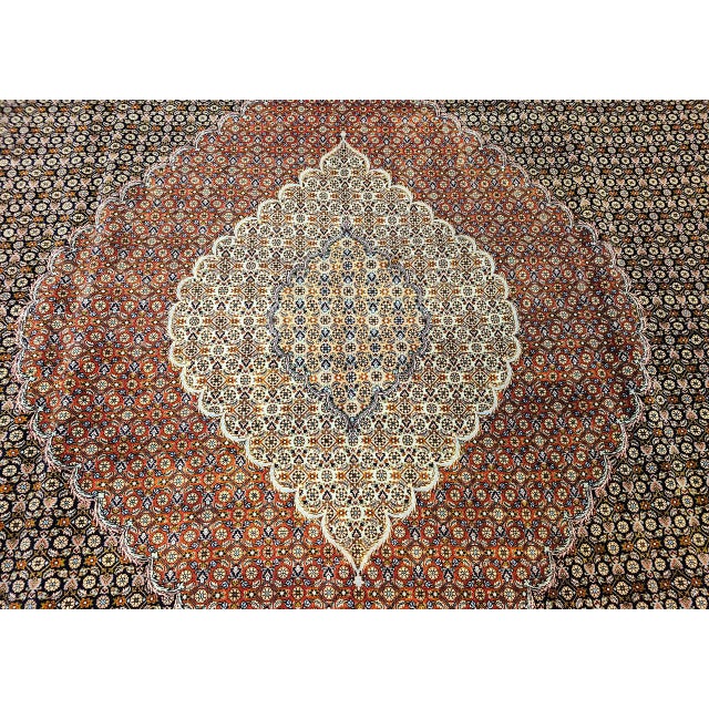 Early 20th Century Tabriz Mahi Rug For Sale - Image 15 of 18