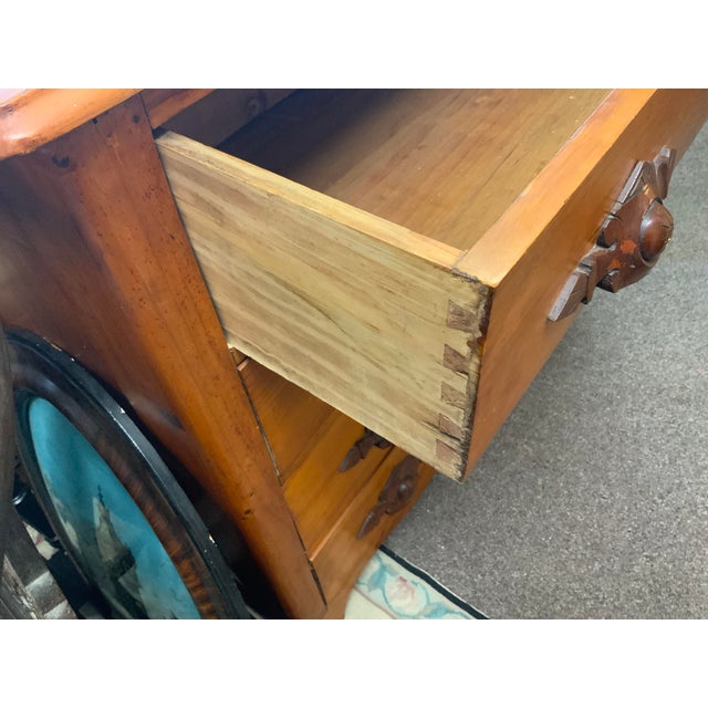 Late 19th Century Victorian Pine Chest For Sale - Image 9 of 12