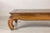 Wood Vintage Chinese Low Kang Two-Tone Elm Coffee Table with Curved Legs For Sale - Image 7 of 18