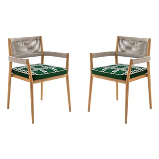 Dine Out Outside Chairs by Rodolfo Dordoni for Cassina, Set of 2 For Sale