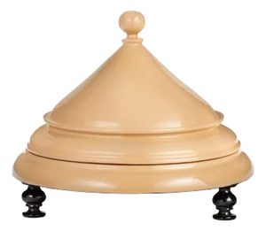 Custom Domed Lacquerware Platter