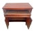 Antique Empire Style Cabinet Flame Mahogany Sideboard, Small Credenza, Buffet For Sale - Image 4 of 13