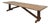 Large Refectory Table in Pine and Beech with X-Shaped Base, 1970s For Sale
