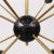 Vintage Sputnik Ceiling Lamp in Brass, 1950s For Sale - Image 4 of 6