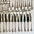 1970s 1970s Vintage Traditional Hollywood Regency Silver Plate Flatware - Set of 71 For Sale - Image 5 of 18