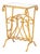 Hollywood Regency Mirrored Gilt Brass Side Table For Sale