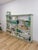 Late 20th Century Handmade Seafoam Coastal Wood Shelf Weathered Vintage Display Storage 10 Shelves For Sale - Image 5 of 12