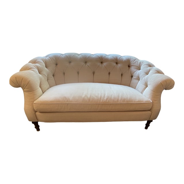 Southwood Furniture "Codman" Tufted Loveseat Chairish