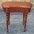 1940s Refinished Vintage Kidney-Shaped Mahogany Accent Table For Sale - Image 5 of 7
