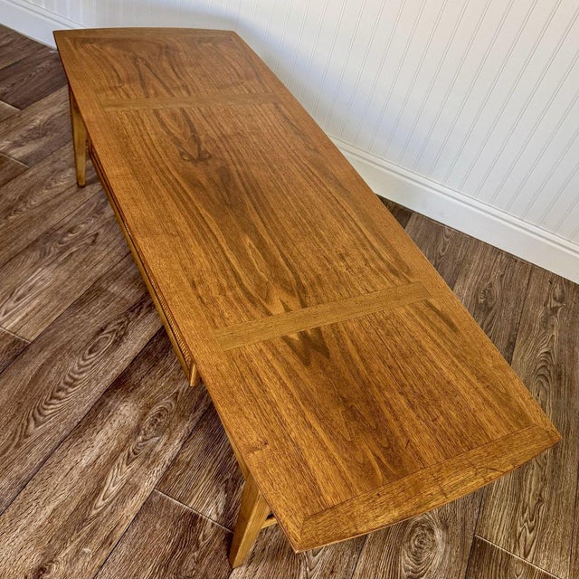 Coffee Vintage 1964 Lane Esteem Mid-Century Coffee Table and Step End Table Set For Sale - Image 8 of 18