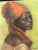 Just in, This large Mid Century Pastel Portrait of an African-Caribbean Woman, by Malkin This striking, original mid-to-...