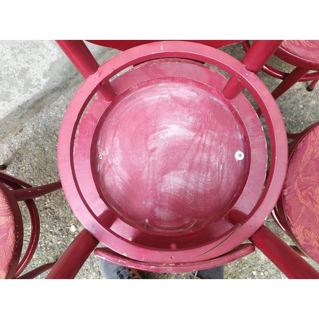 Mouettes Bistro Chairs from Baumann, 1960s, Set of 5 For Sale - Image 17 of 18