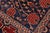 Bohemian Super Kazak Blue/Red Wool Rug - 7'0'' X 7'8'' For Sale - Image 4 of 10
