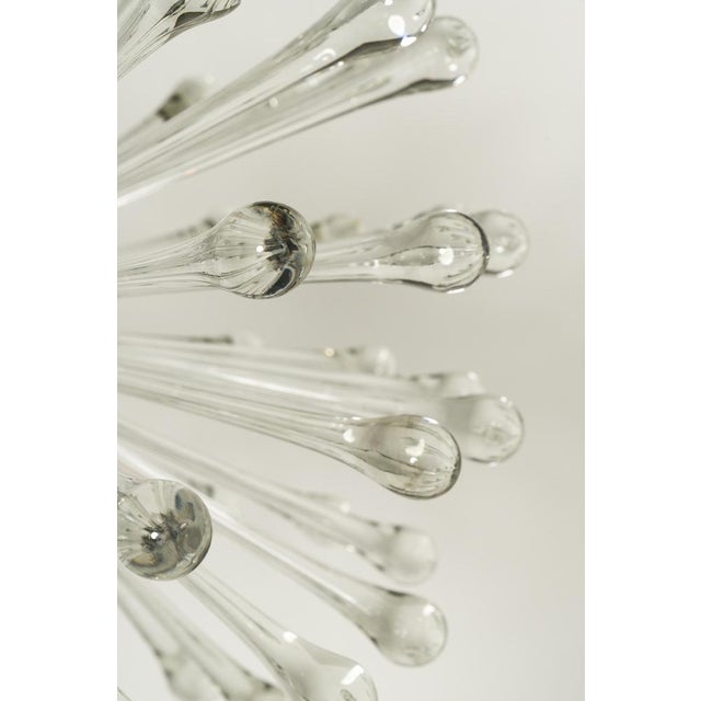 Sputnik Murano Glass Drops Chandelier, Italy, 1960s For Sale - Image 9 of 16