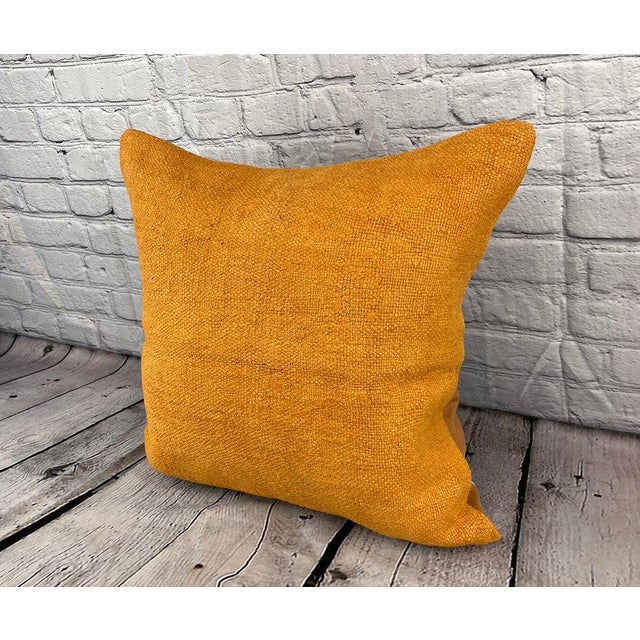 Vintage Pillow Case Turkish Hemp Pillow Decorative Hemp Pillow Dry cleaning only. PILLOW INSERT IS NOT INCLUDED