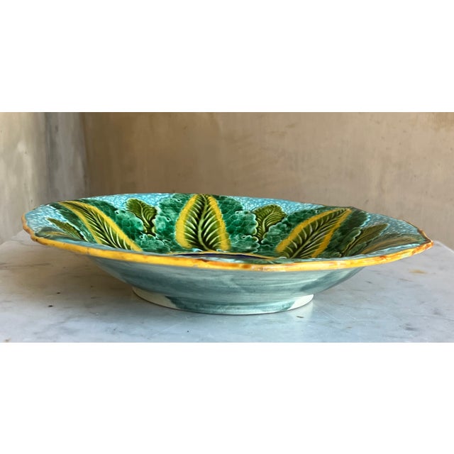 Wedgwood Majolica Bowl by Wedgwood, C. 1880's For Sale In San Francisco - Image 6 of 10