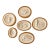 Antique Italian Grand Tour Plaster Intaglios - Set of 6 (Group #4) For Sale