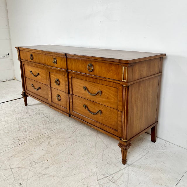 Vintage Henredon Regency Style Dresser | Chairish
