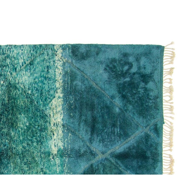 Contemporary Premium Hand-Knotted Wool Rug by Azele Studio For Sale - Image 3 of 12