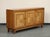 1940s 1940s French Art Deco Oak Sideboard, Three-Door Design, Sturdy Storage For Sale - Image 5 of 17