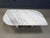 Vintage White Marble Coffee Table, 1970s For Sale - Image 11 of 12
