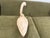 American Vintage Painted Wood Swan Decoy For Sale - Image 3 of 5