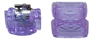 Vintage Italian Purple Smoking Set by Antonio Imperatore, 1970s, Set of 2