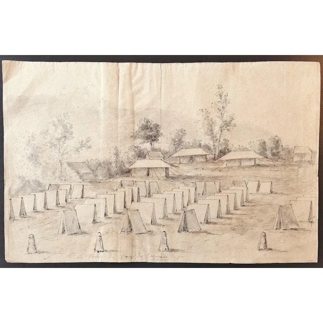 Landscape is a beautiful drawing in pen and watercolor on paper realized by Jan Peter Verdussen. In aged condition, except...