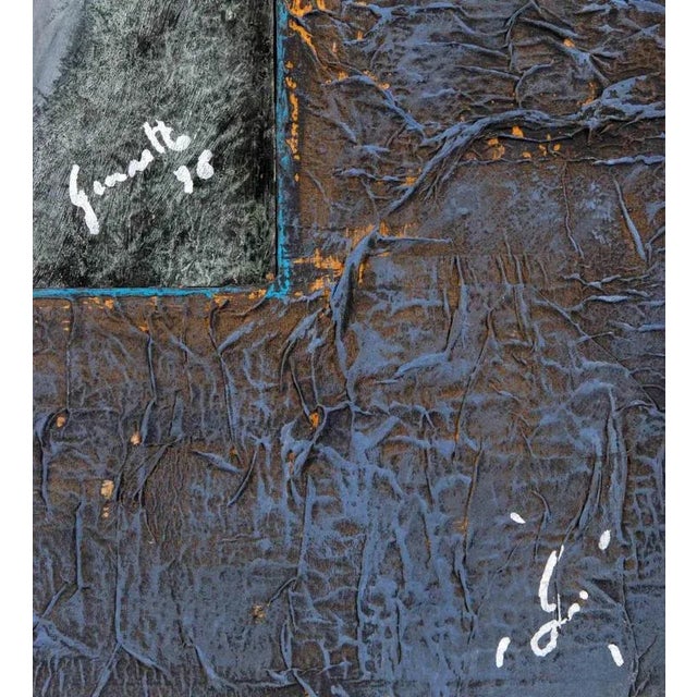 Contemporary Luigi Granetto, Little Fanny, Oil on Paper, 1998 For Sale - Image 3 of 5