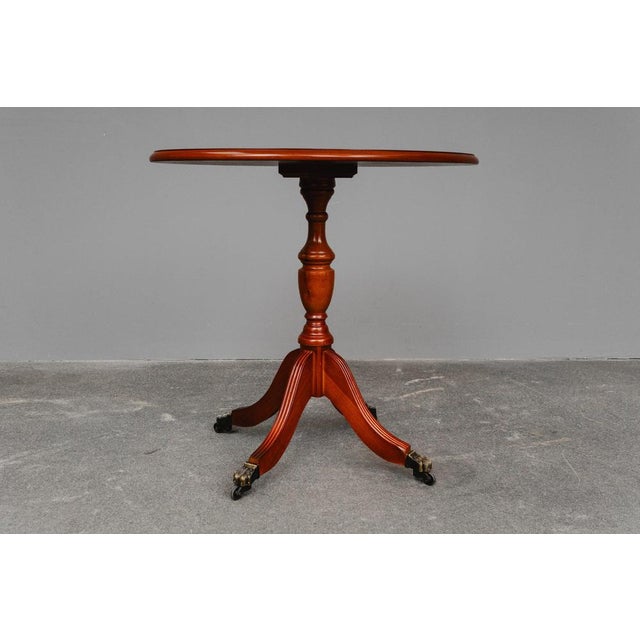 English Style Side Tables in Mahogany, Set of 2 For Sale - Image 10 of 18