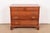 An exceptional Georgian or Chippendale style five-drawer dresser or chest of drawers By Henkel Harris USA, Circa 1960s...