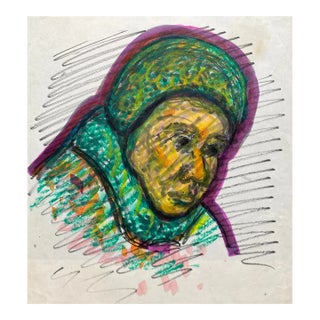 Erika Romane Modern Portrait For Sale