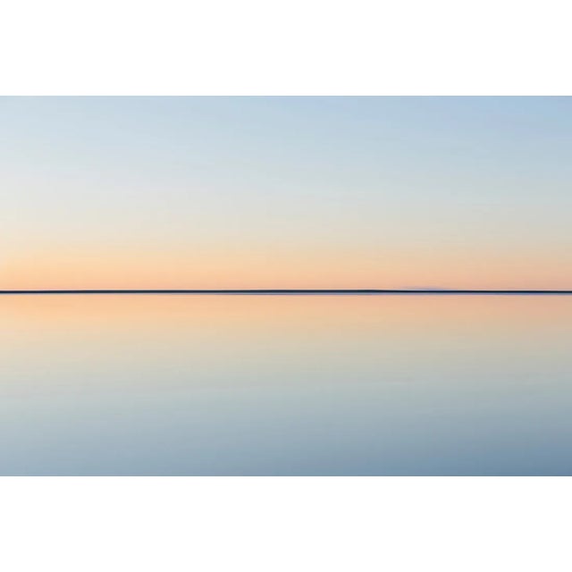 Mint Images, The View to the Clear Line of the Horizon Where Land Meets Sky, Across the Flooded Surface of Bonnev, Photographic Paper For Sale