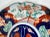 Vintage Scalloped Edge Imari Plate Decorated With Colorful Birds & Rabbits From Japan - Circa 1940 For Sale In Dallas - Image 6 of 12