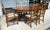 Early 20th Century 7 Piece j.b. Van Sciver Co. Refinished Antique Oak Round Dining Set With Two Leaves For Sale - Image 5 of 18