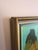 1949 Mid-Century Modern 'Sun Over the Hills' Vintage Expressive Landscape Oil Painting, Framed For Sale - Image 6 of 12