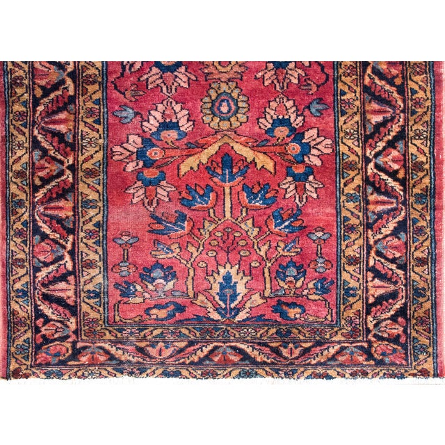Early 20th Century Persian Lilihan Rug For Sale - Image 9 of 15