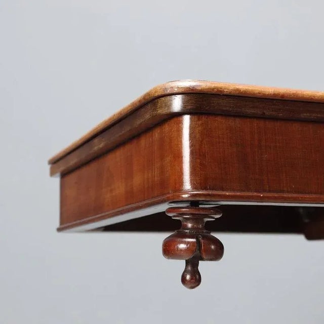 Antique Louis Philippe Carved Mahogany Game Table, 19th Century For Sale - Image 6 of 10