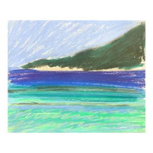 1970s Adrienne Anderson Caribbean Pastel