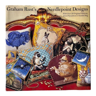 1998-Graham Rust's Needlepoint Designs-Abrams Publishing For Sale