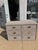 Bielecky Brothers Rattan Double Dresser With White Wahsed Finish For Sale - Image 4 of 12