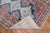 Textile Zabihi Collection Ink Blue Antique Persian Senneh Rug - 3'7" x 4'10" For Sale - Image 7 of 9