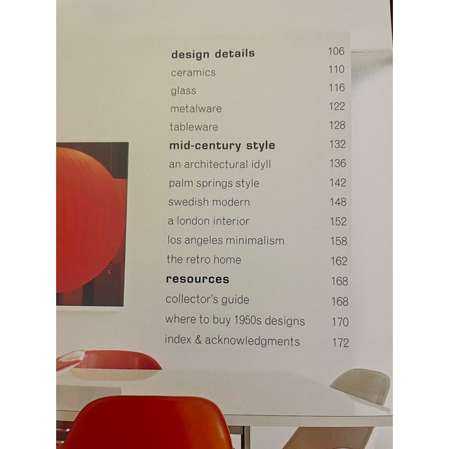 Mid-Century Modern Mid Century Modern Hardcover Book by Bradley Quinn, Interiors, Furniture, Design Details For Sale - Image 3 of 5