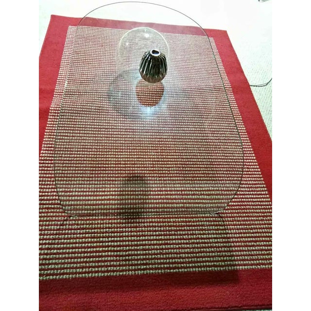 I have a Very Rare Vintage 1980's House of Denmark Waterfall and Glass Globe Cocktail Table. This coffee table is all...