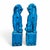 Vintage Pair of Turquoise Glaze Chinese Foo Dogs For Sale - Image 9 of 10
