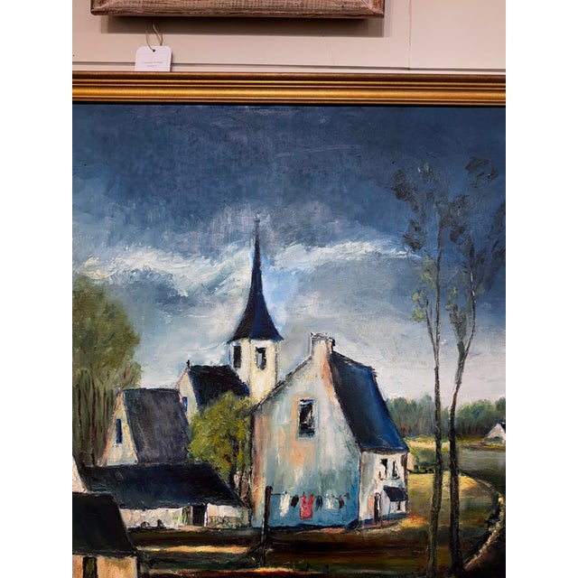 20th Century Oil on Canvas For Sale - Image 10 of 10